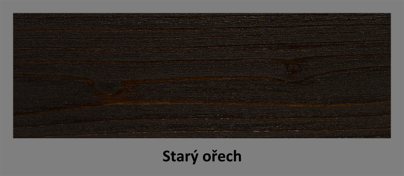 PLUS W-vosk 0,9lt starý ořech