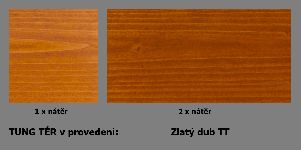 TUNG tér 4,5lt zlatý dub TT 