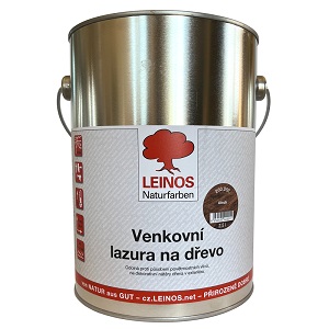 260.062 - Venkovní lazura na dřevo ořech - starý odstín 2,5lt