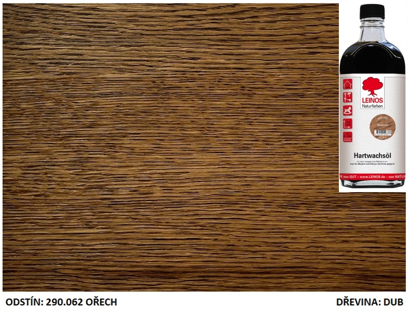 290.062 - Tvrdovoskový olej ořech 0,25lt