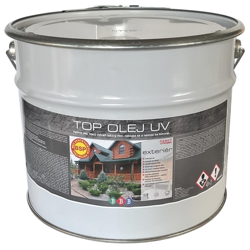 TOP olej UV 9lt - olej jako lak