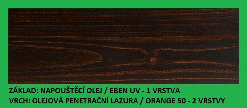Napouštěcí olej Eben UV 0,9lt