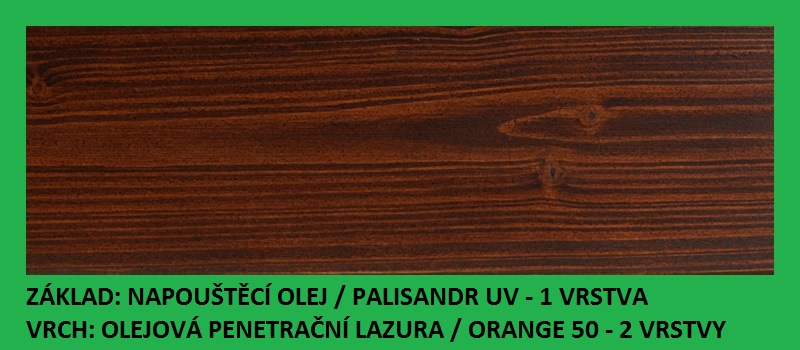 Napouštěcí olej Palisandr UV 2,7lt