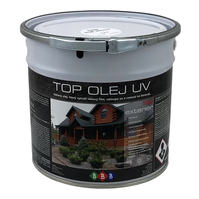 TOP olej UV 2,7lt - olej jako lak