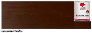 850.064 - Venkovní olejová barva  Zemitě hnědá 0,75lt