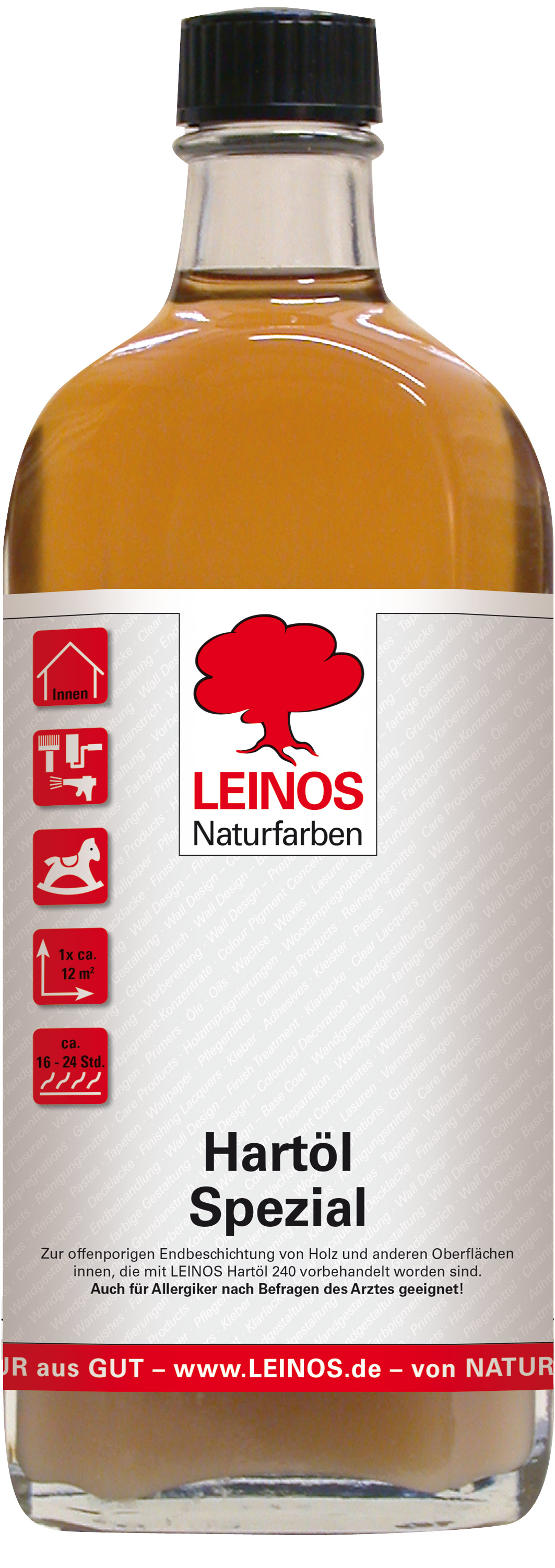 LEINOS 245 - Tvrdý olej speciál 0,25lt