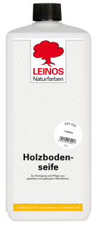 LEINOS 924.002 - Mýdlo na dřevěné podlahy bezbarvé 1lt