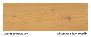 BSP vařený terasový olej - Natural UV+ 0,9lt