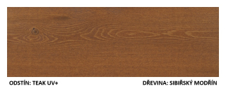 BSP vařený terasový olej - Teak UV+ 0,9lt