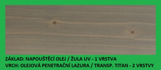 Napouštěcí olej Žula UV 9lt